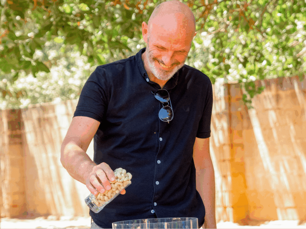 Our Africa Director Reinier who made this project possible